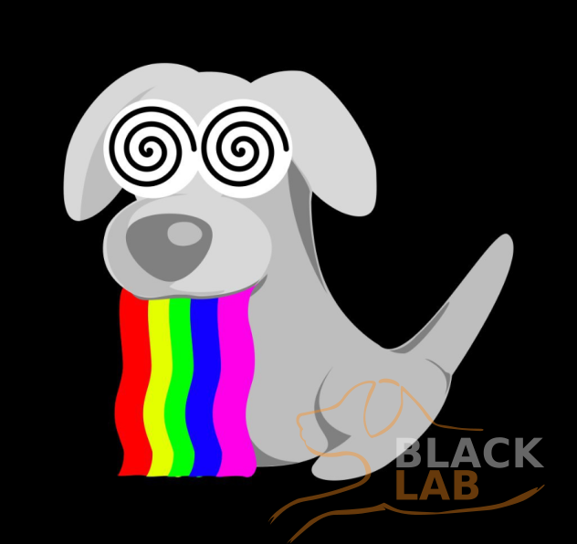 Puking Rainbow Dog